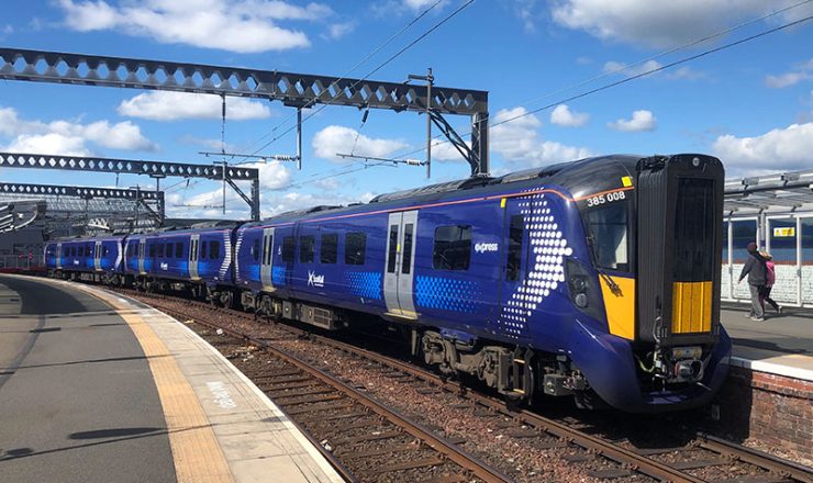 英国ASR（Abellio ScotRail）Class 385車両