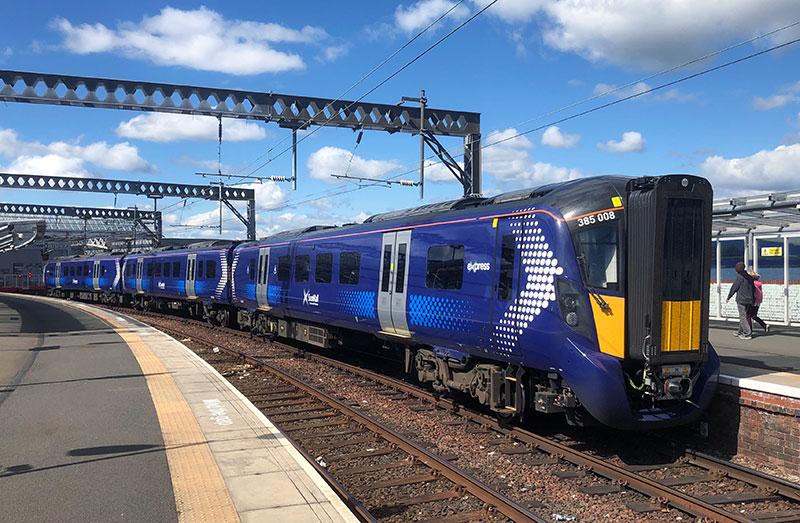 英国ASR（Abellio ScotRail）Class 385車両